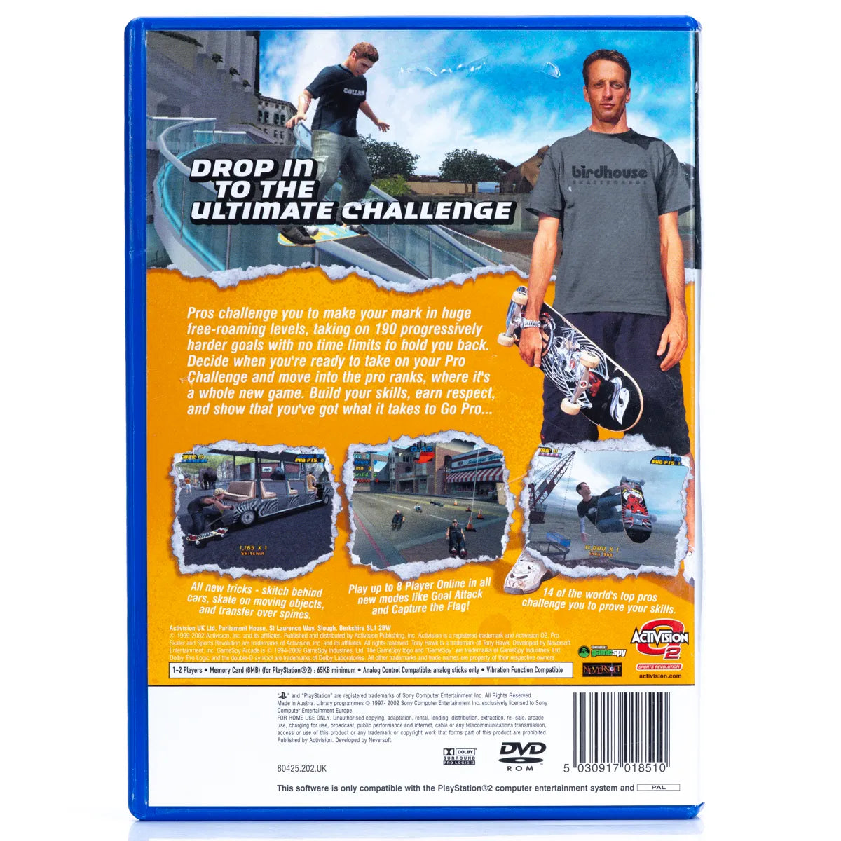 Tony Hawk's Pro Skater 4 - PS2 Spill - Retrospillkongen