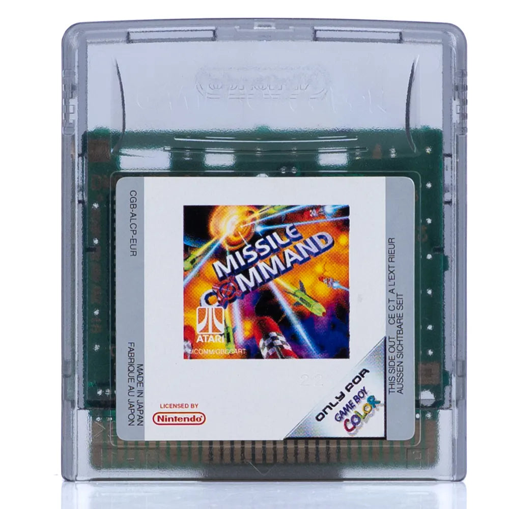 Missile Command - Gameboy Color Spill