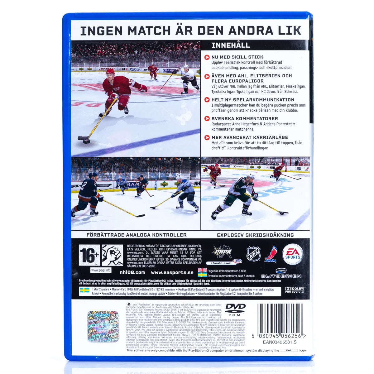 NHL 08 - PS2 Spill - Retrospillkongen