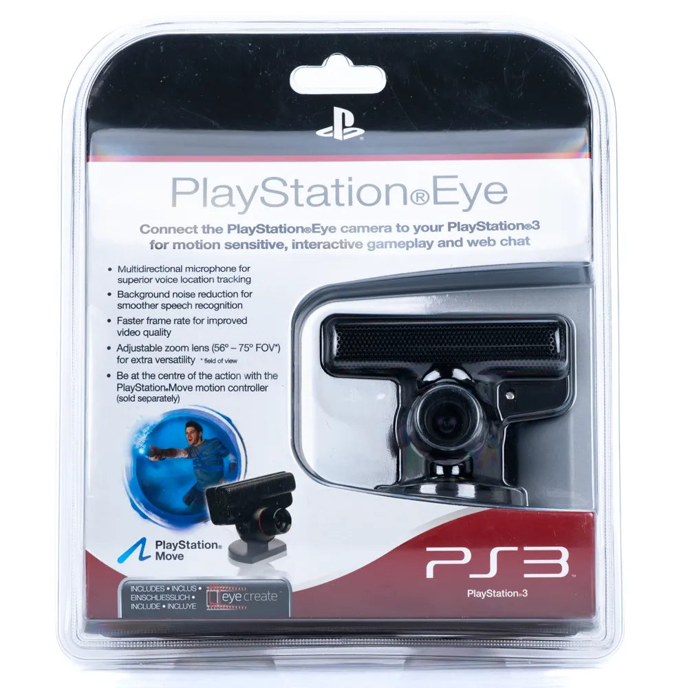 Sony Motion Sensor Kamera for PlayStation 3 (PS3) (Forseglet) - Retrospillkongen