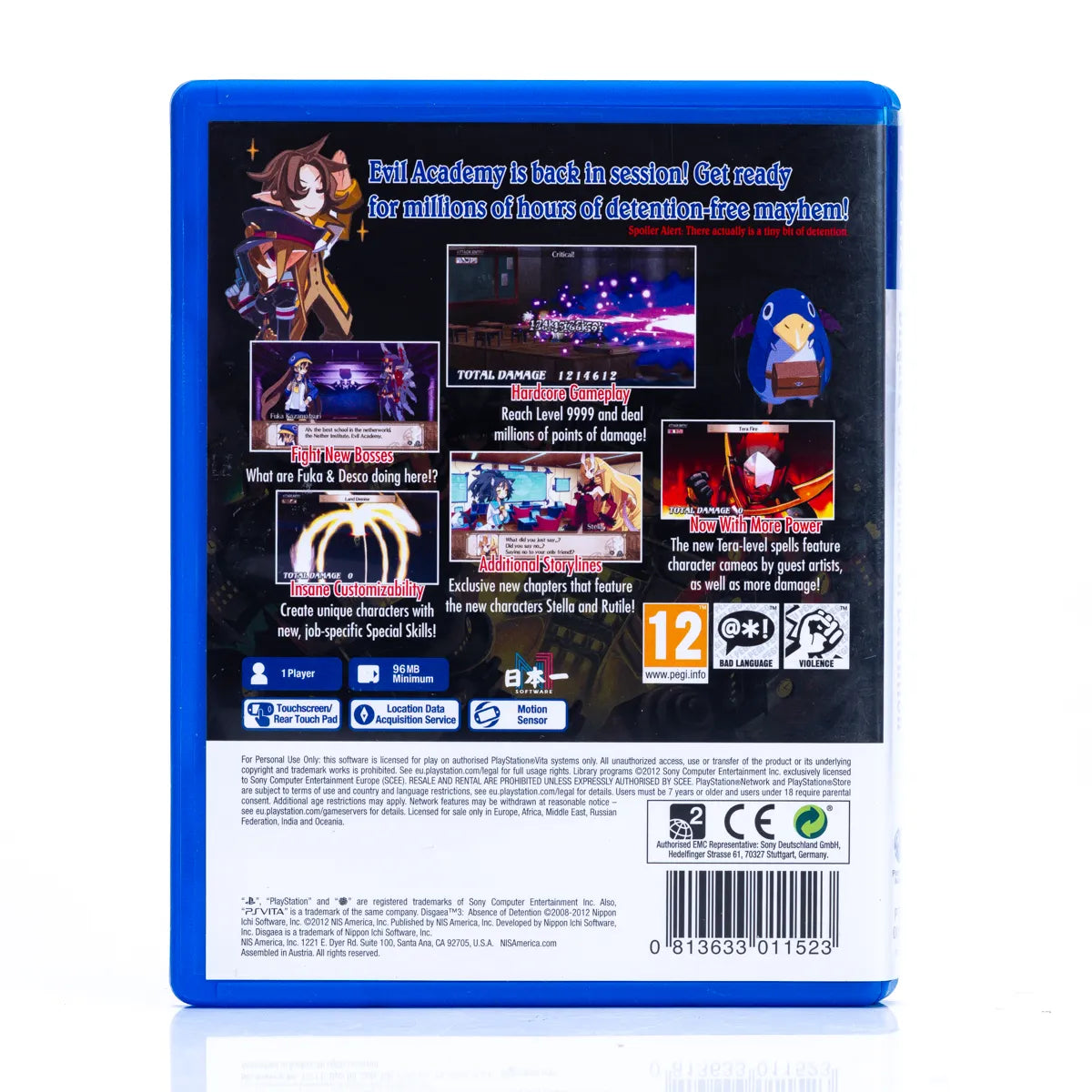 Disgaea 3 Absence of Detention - PS Vita spill - Retrospillkongen
