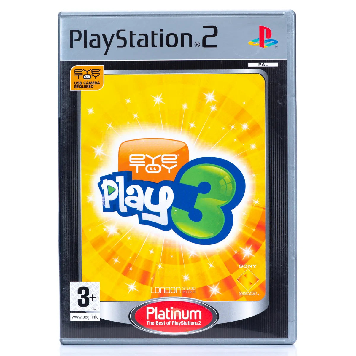 EyeToy: Play 3 - PS2 spill - Retrospillkongen