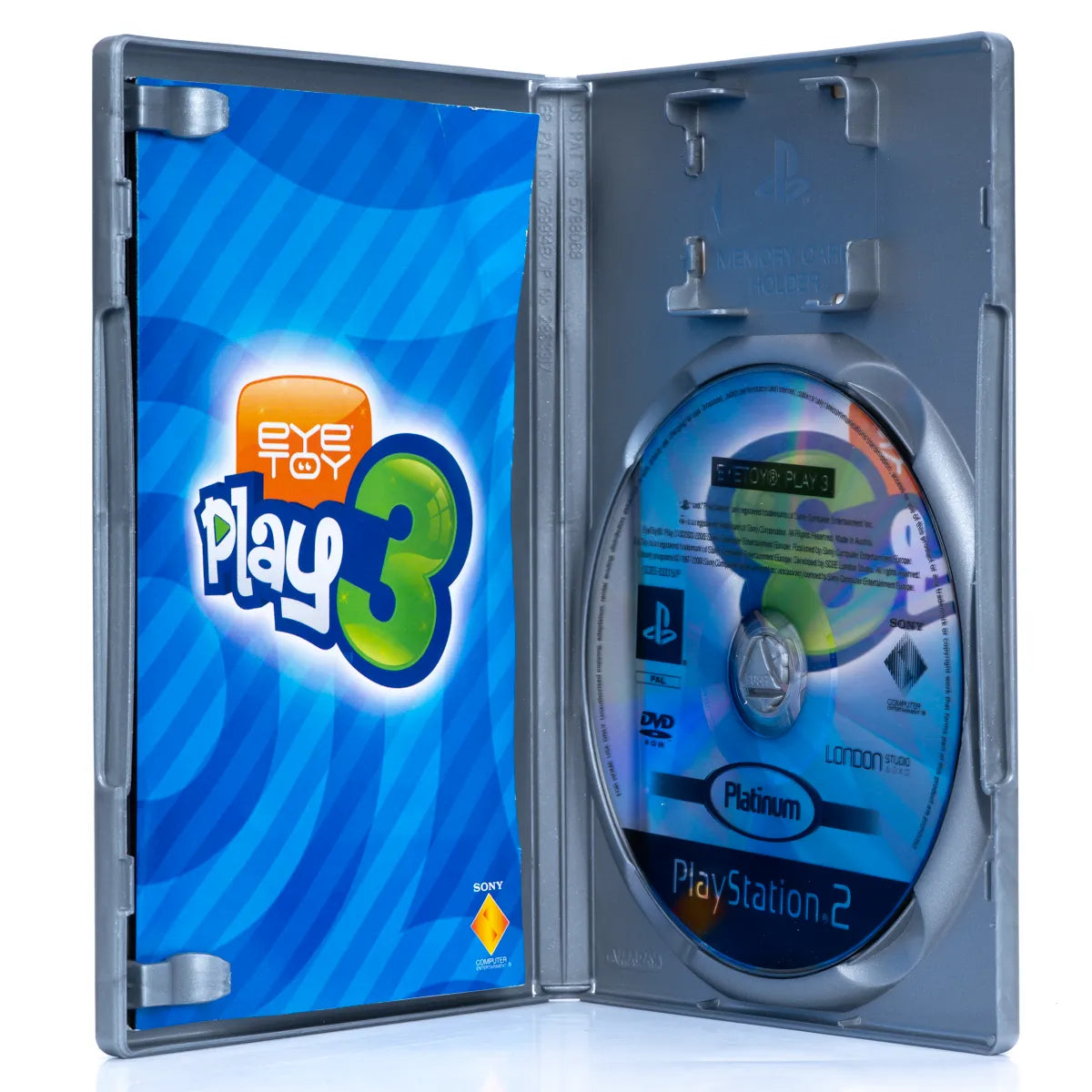 EyeToy: Play 3 - PS2 spill - Retrospillkongen
