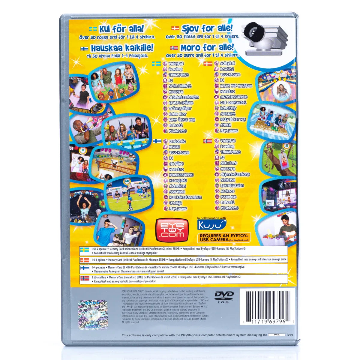 EyeToy: Play 3 - PS2 spill - Retrospillkongen