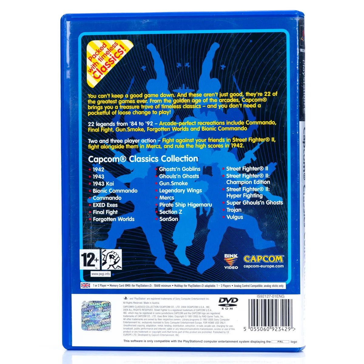 Capcom Classics Collection - PS2 Spill - Retrospillkongen