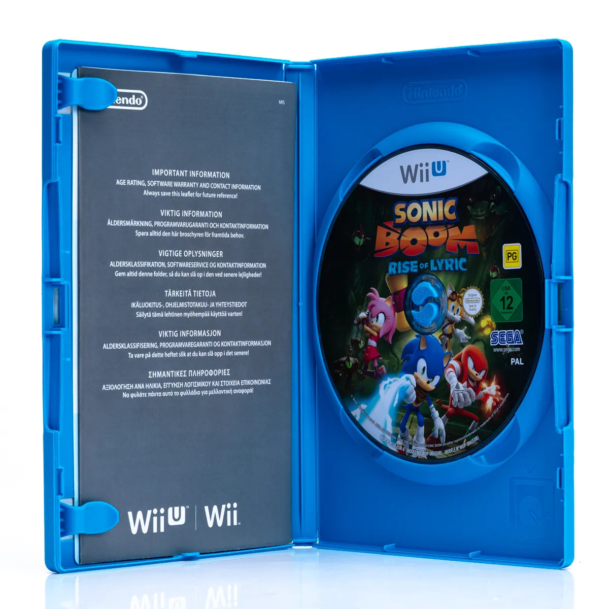Sonic Boom: Rise of Lyric - Wii U spill - Retrospillkongen