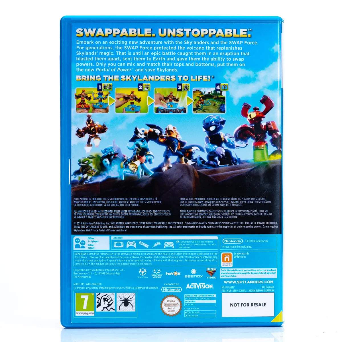Skylanders: Swap Force - Wii U Spill - Retrospillkongen
