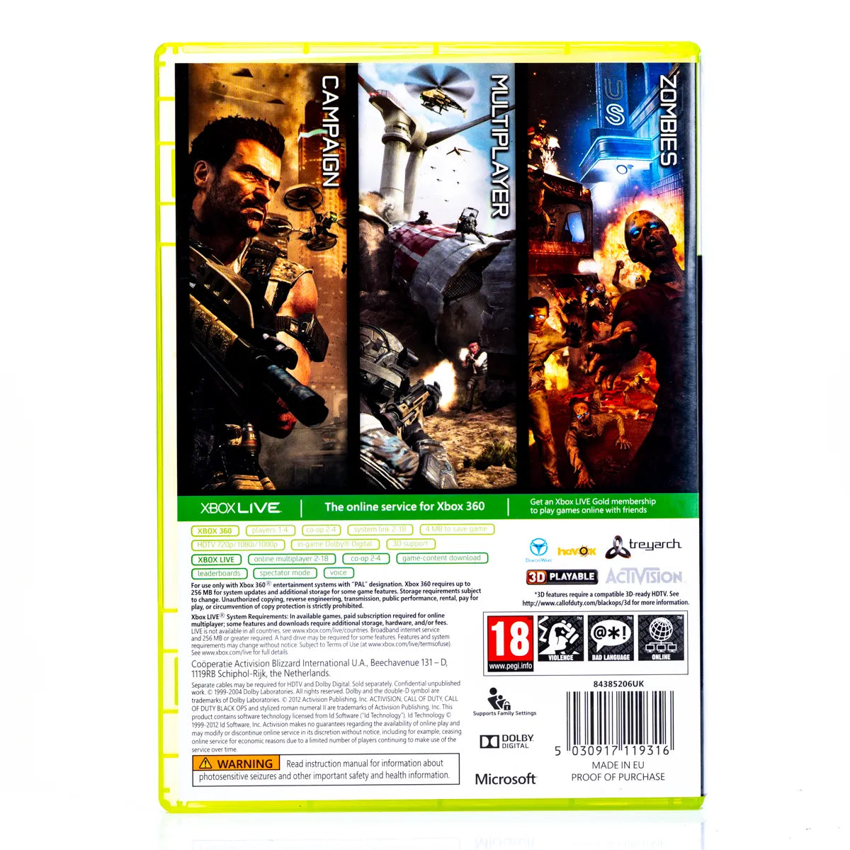 Call of Duty Black OPS II - Xbox 360 spill - Retrospillkongen