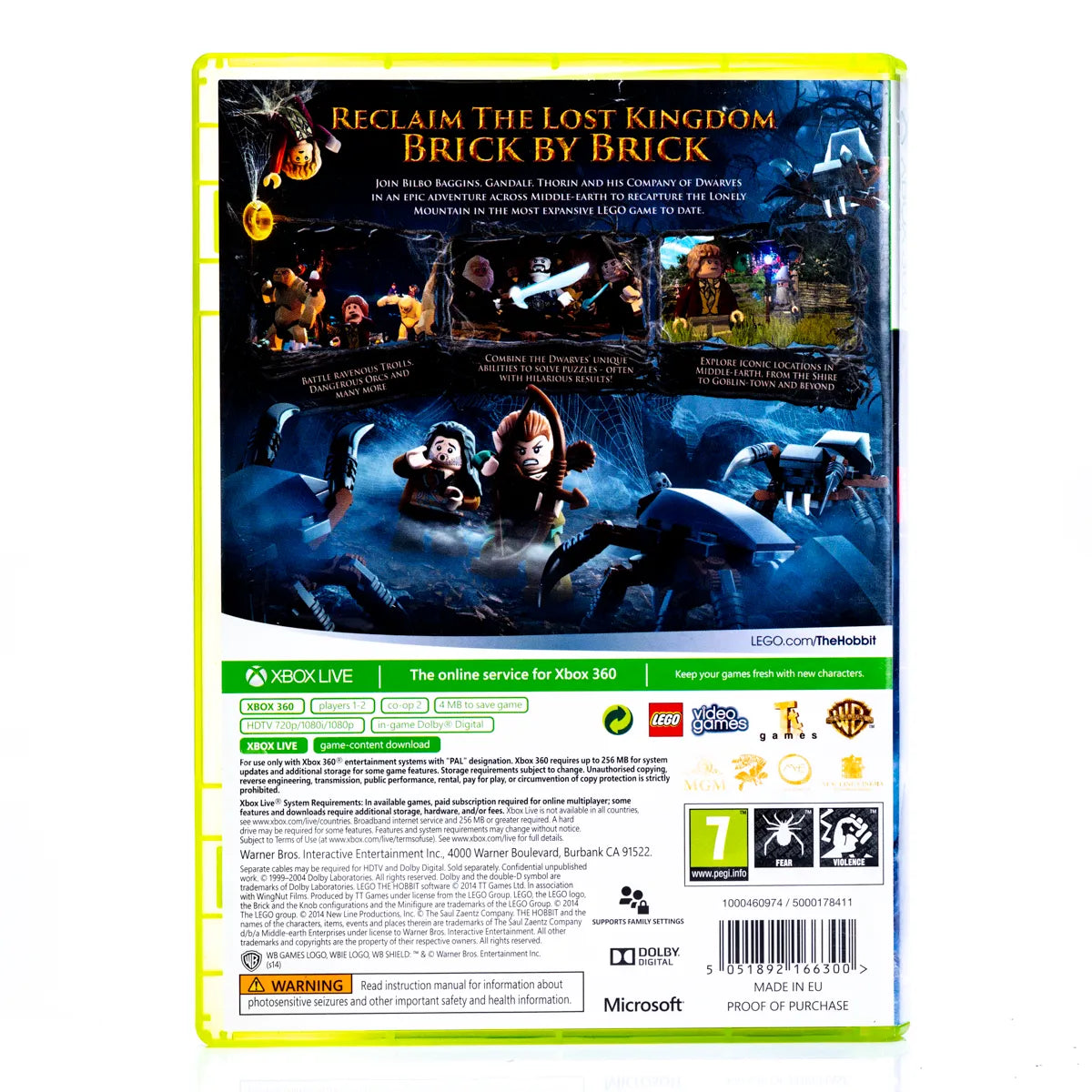 LEGO The Hobbit - Xbox 360 spill - Retrospillkongen