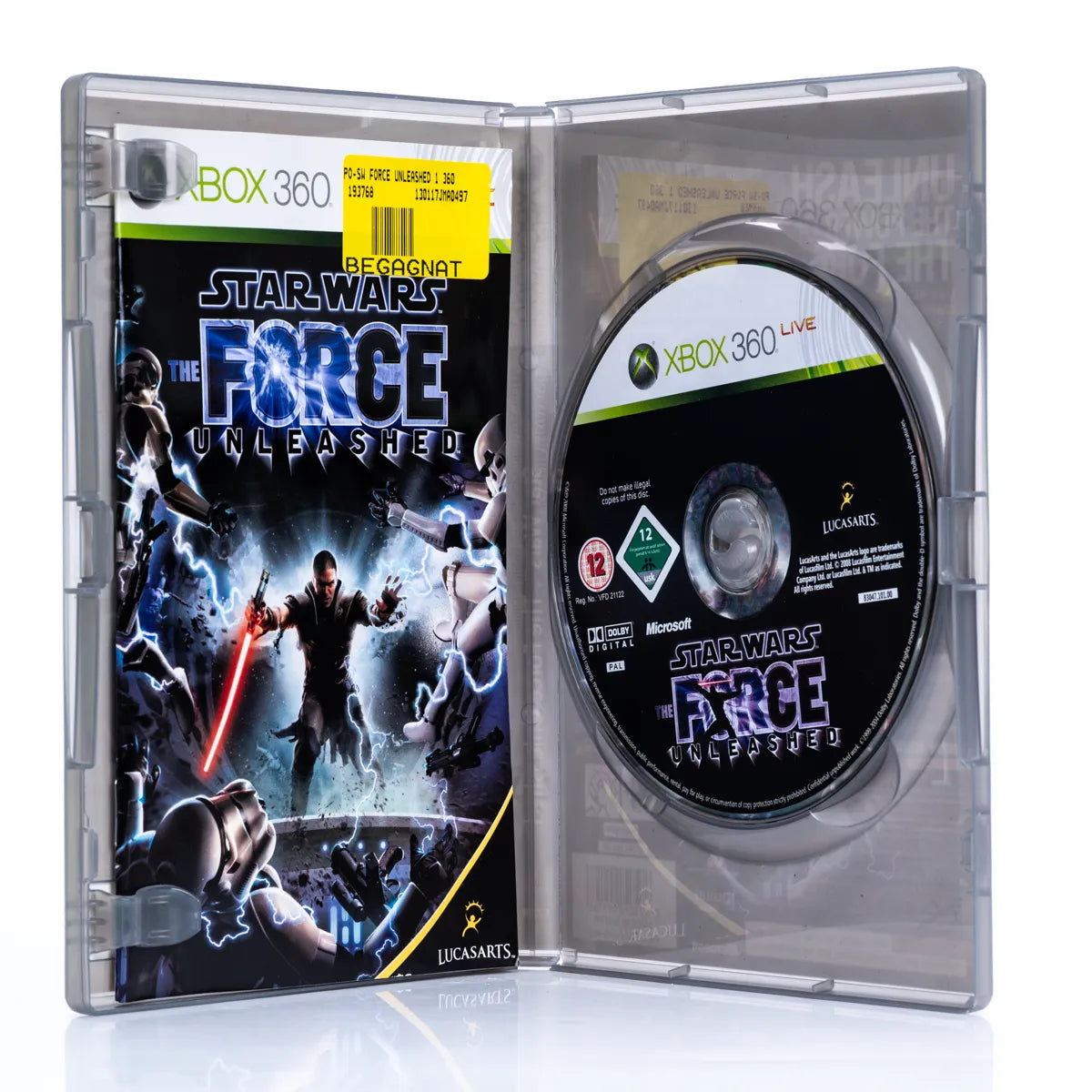 Star Wars: The Force Unleashed - Xbox 360 spill - Retrospillkongen