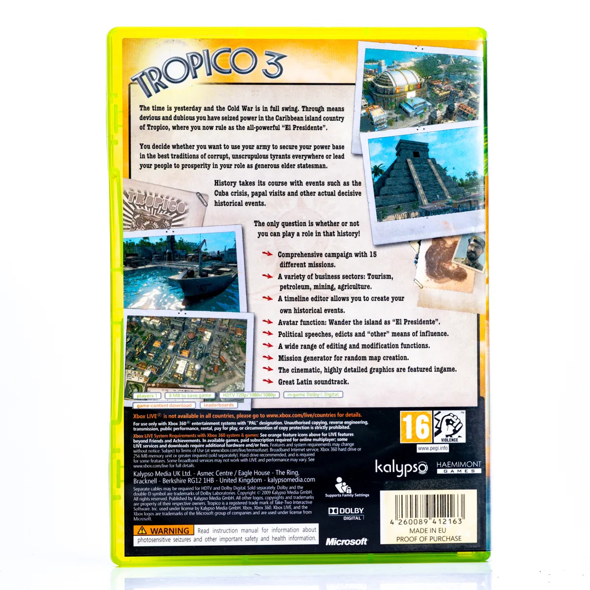 Tropico 3 - Xbox 360 spill - Retrospillkongen