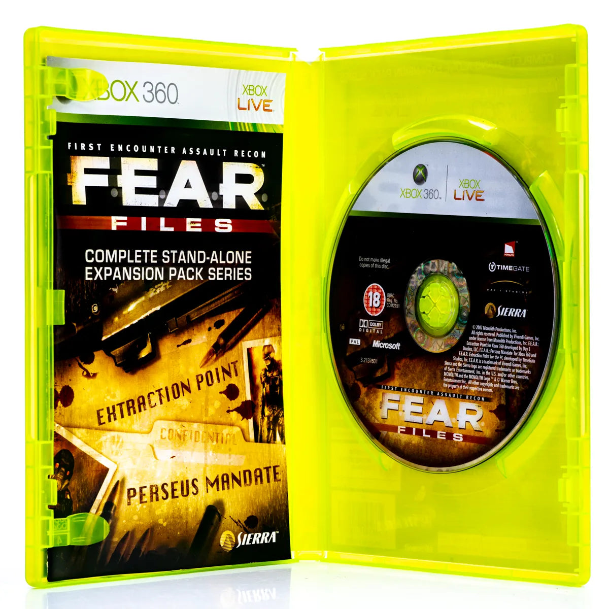 Fear Files - Xbox 360 spill - Retrospillkongen