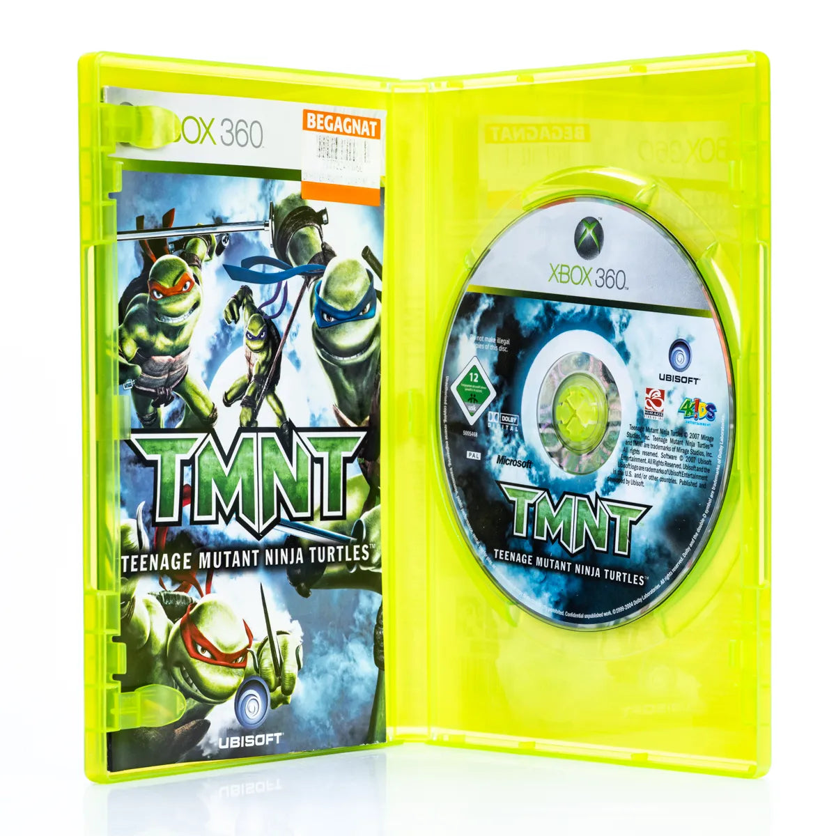 TMNT: Teenage Mutant Ninja Turtles - Xbox 360 spill - Retrospillkongen
