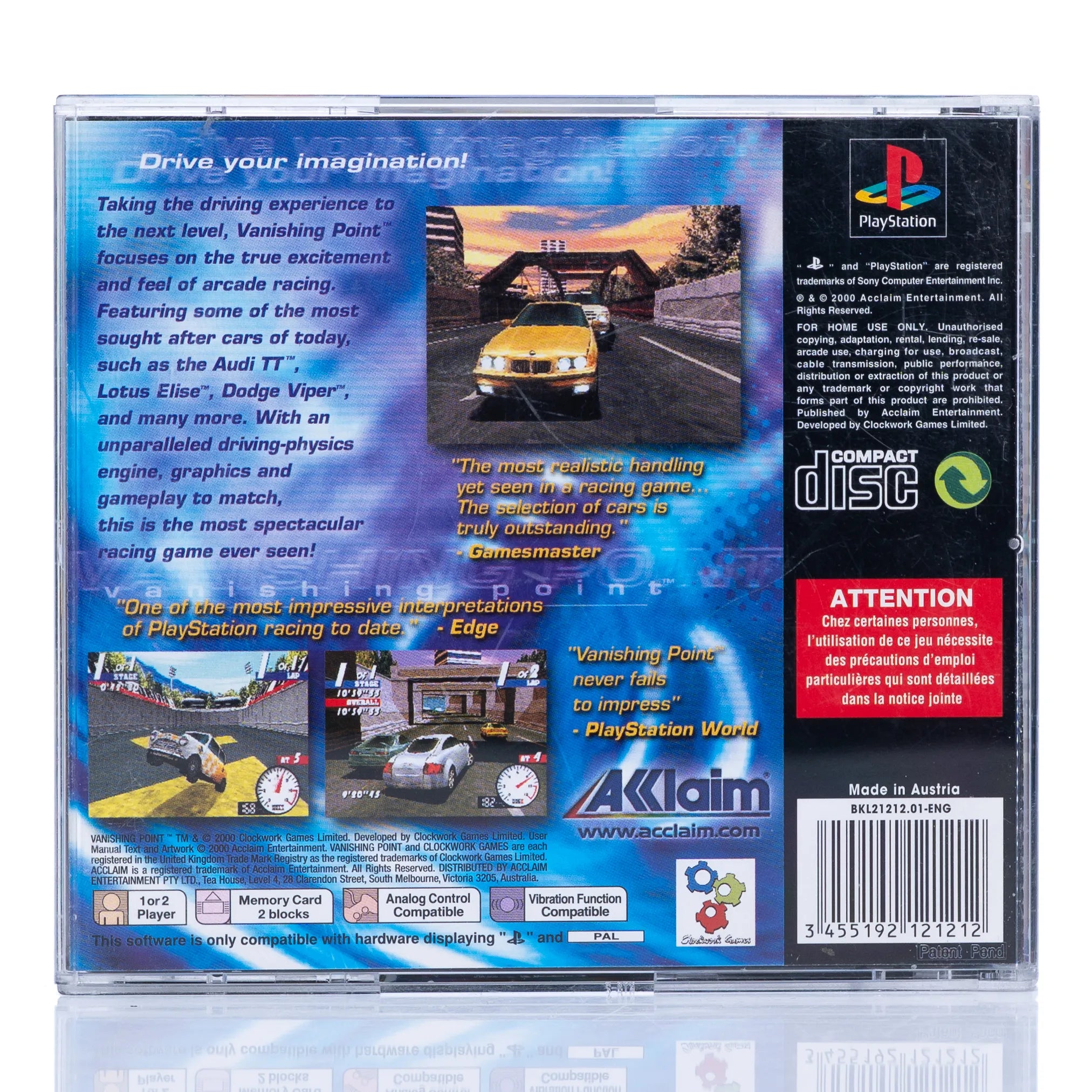 Vanishing Point - PS1 spill