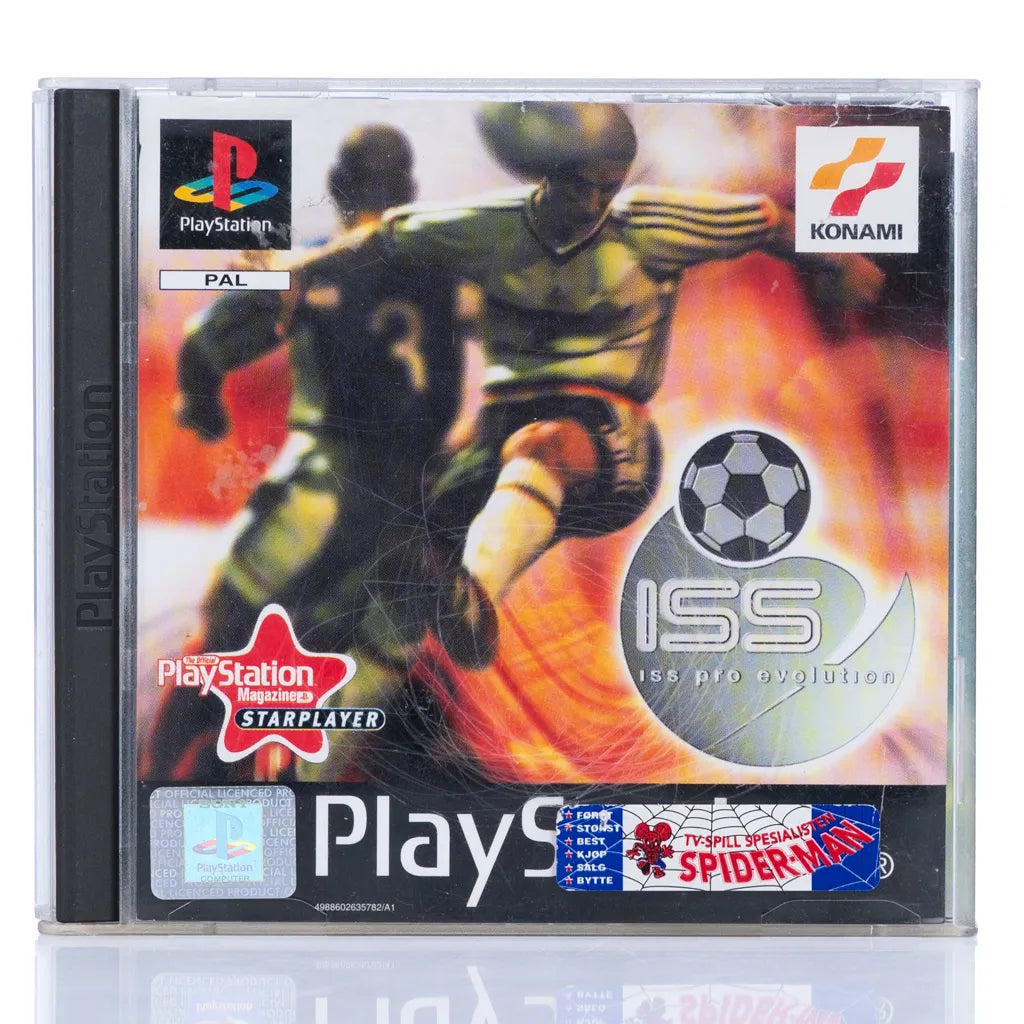 ISS Pro Evolution - PS1 spill