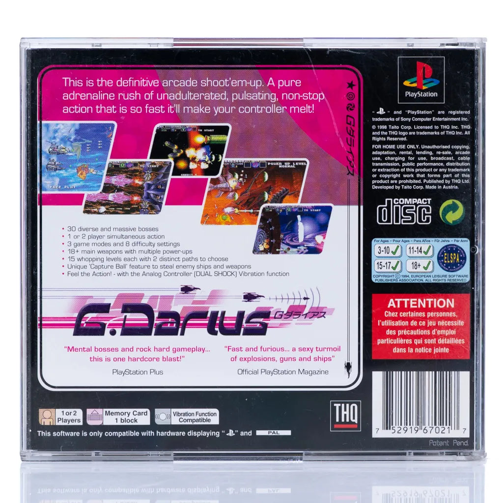 G-Darius - PS1 spill