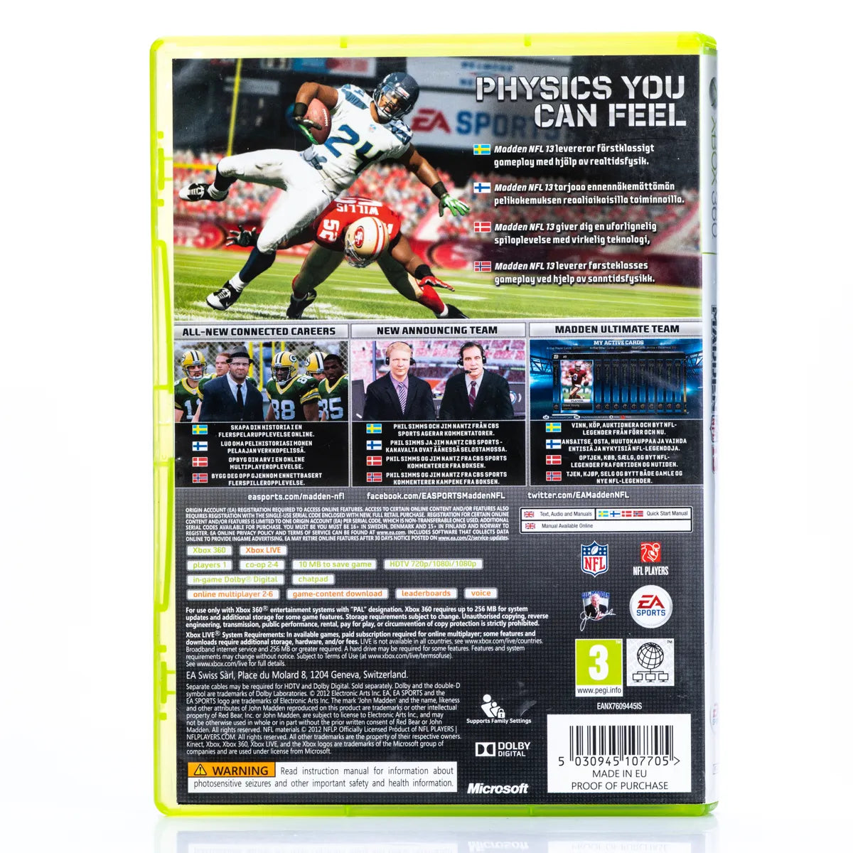 Madden NFL 13 - Xbox 360 spill - Retrospillkongen