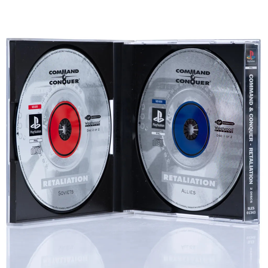 Command & Conquer: Retaliation - PS1 spill - Retrospillkongen