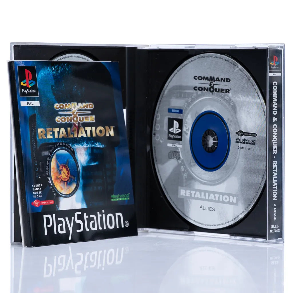 Command & Conquer: Retaliation - PS1 spill - Retrospillkongen