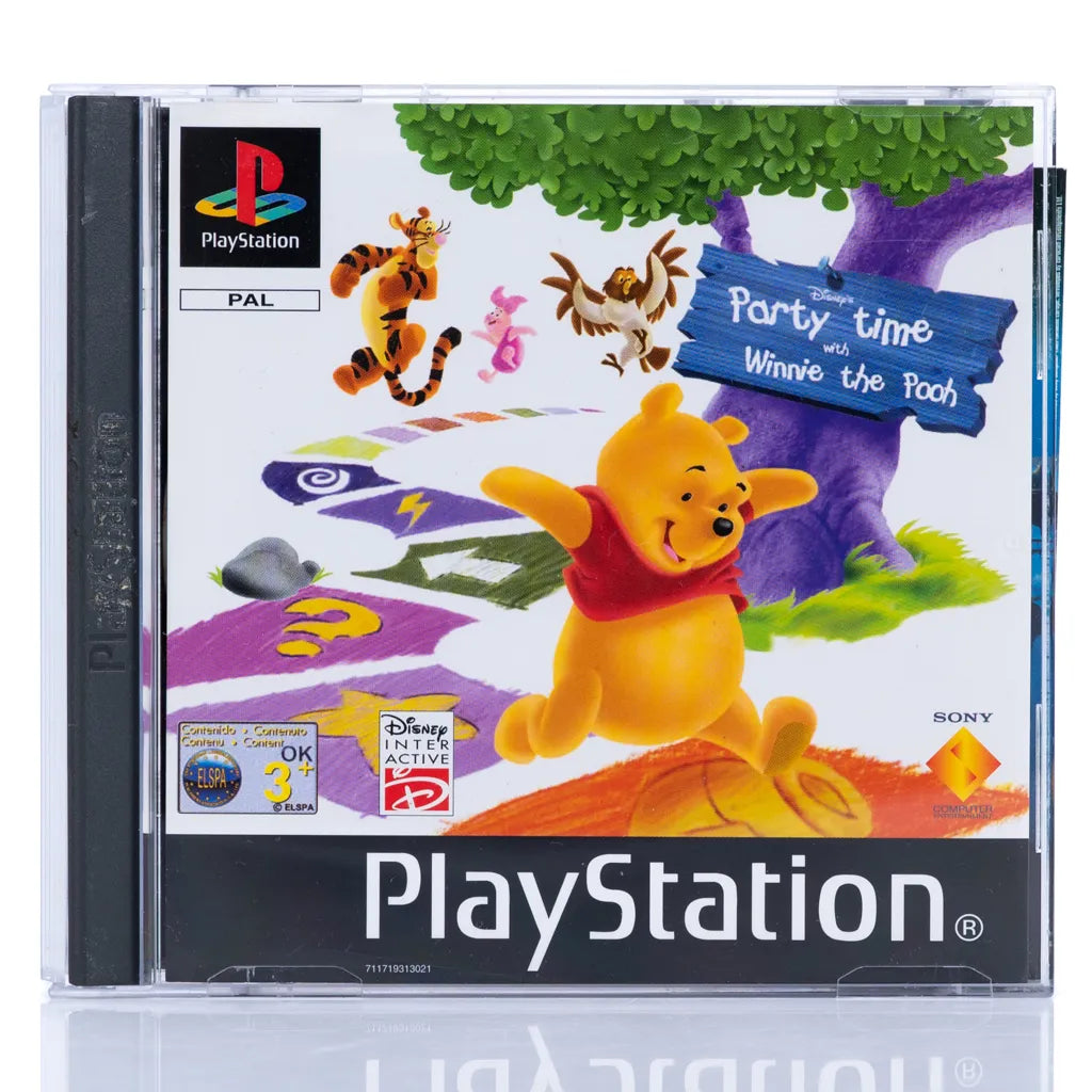 Disney's Party Time with Winnie the Pooh - PS1 spill