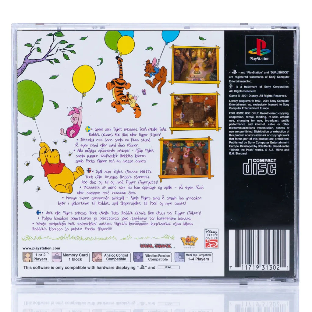 Disney's Party Time with Winnie the Pooh - PS1 spill