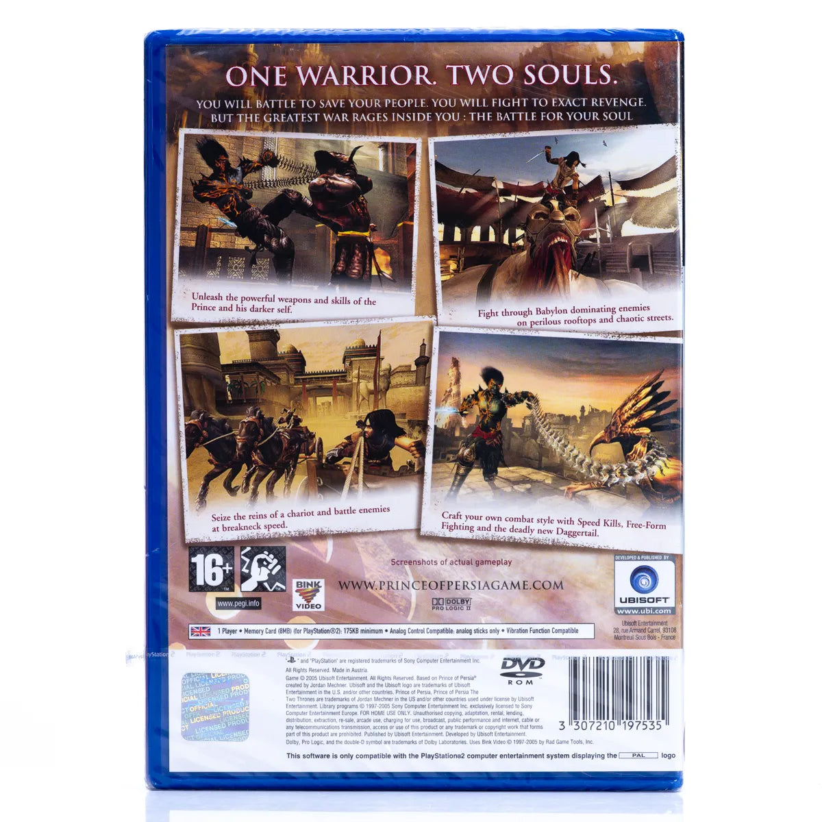 Prince of Persia the Two Thrones - PS2 Spill (Forseglet) - Retrospillkongen