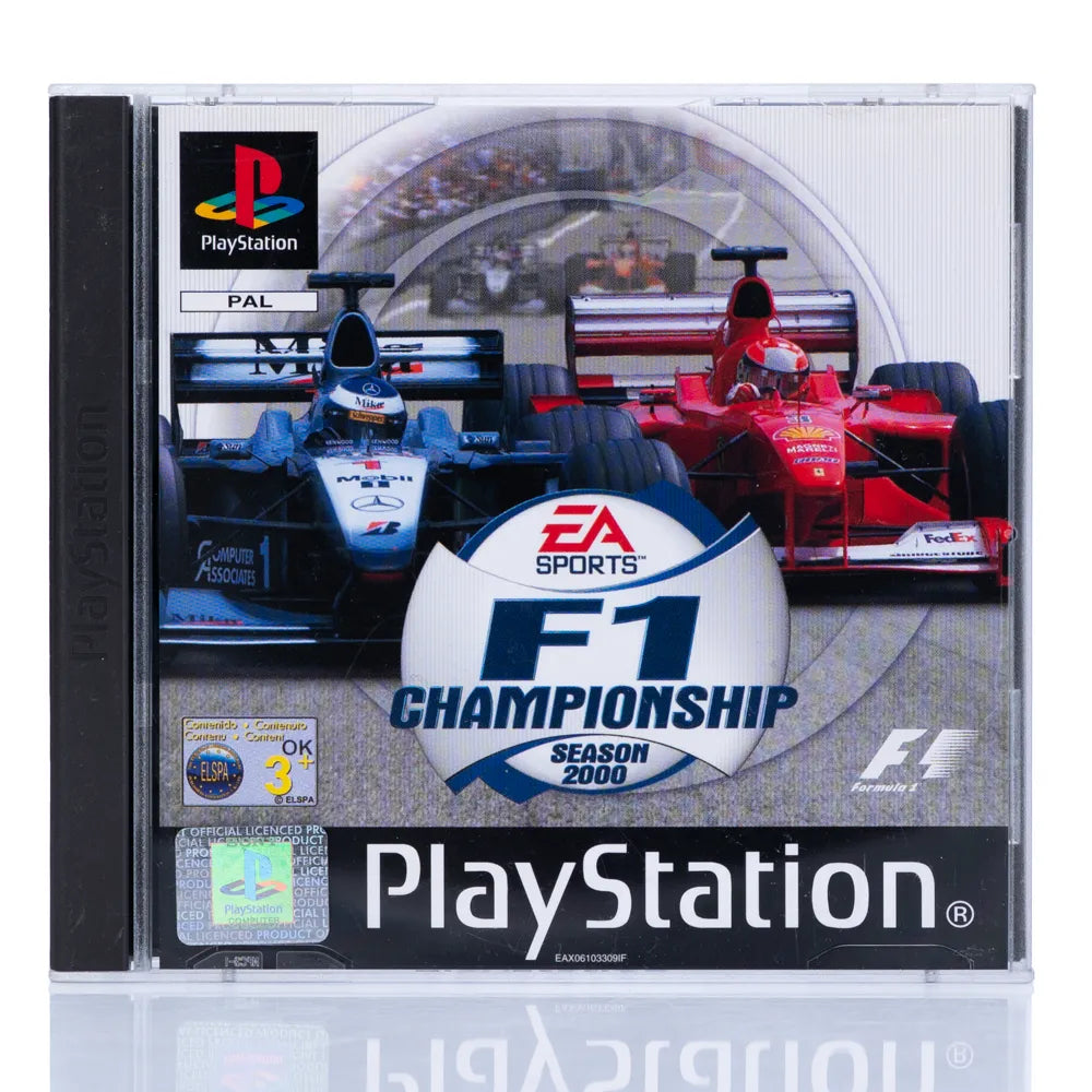 F1 Championship: Season 2000 - PS1 spill - Retrospillkongen