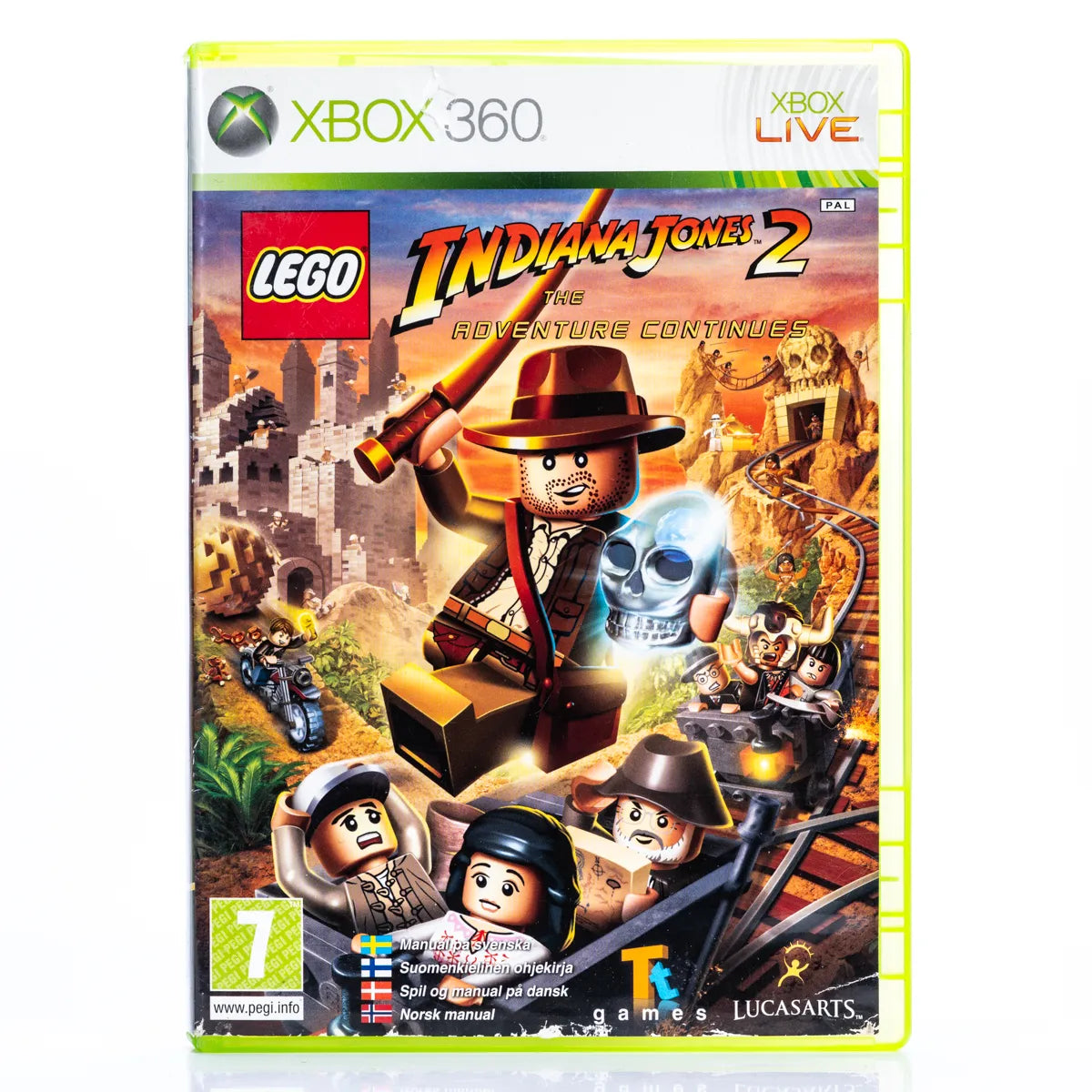 LEGO Indiana Jones 2: The Adventure Continues - Xbox 360 spill - Retrospillkongen