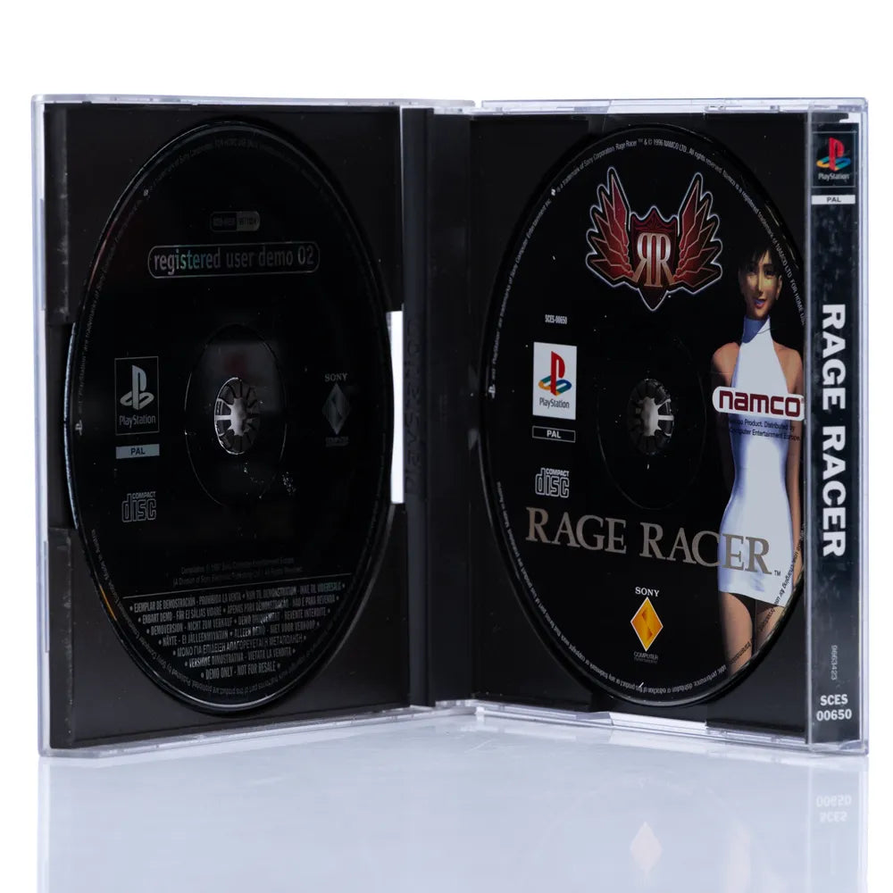 Rage Racer - PS1 spill - Retrospillkongen