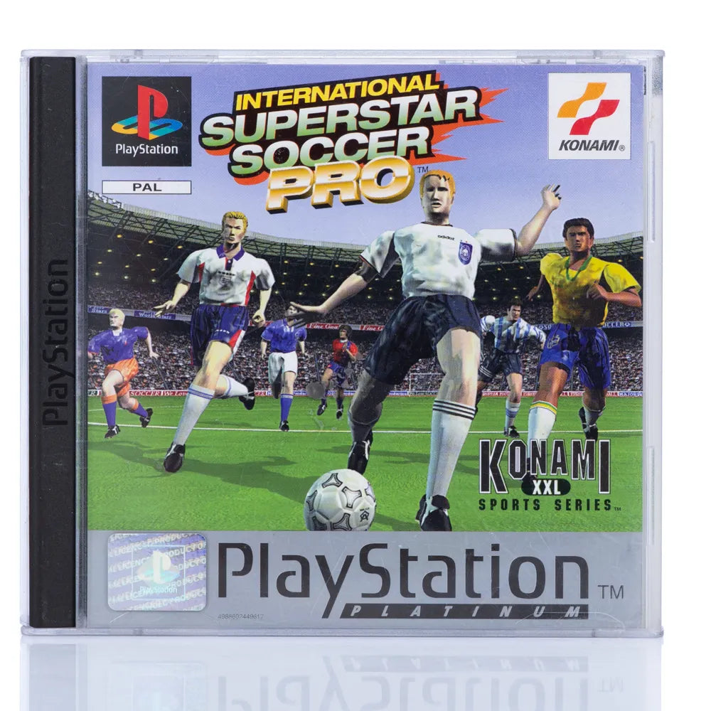 International Superstar Soccer Pro - PS1 Spill - Retrospillkongen