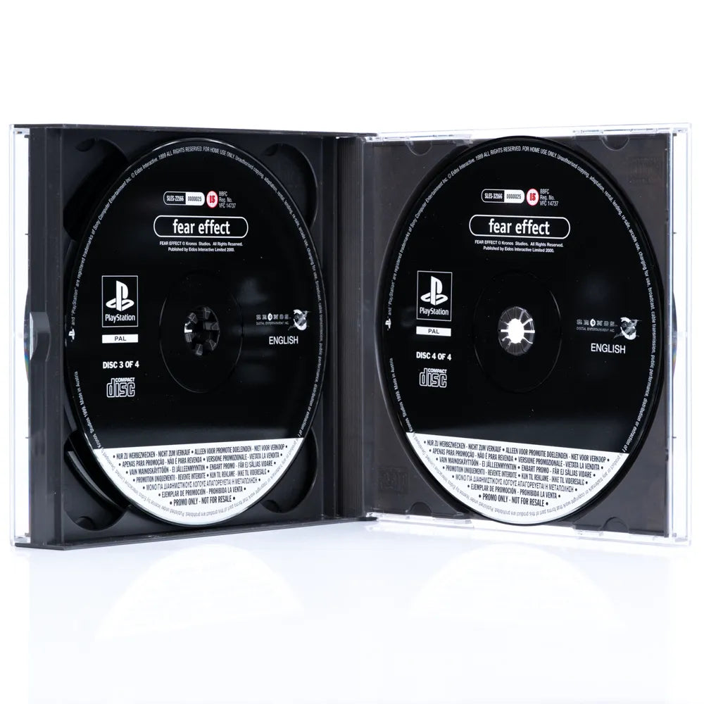 Fear Effect Promo Utgave - PS1 spill - Retrospillkongen