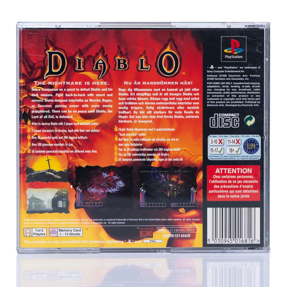 Diablo - PS1 spill