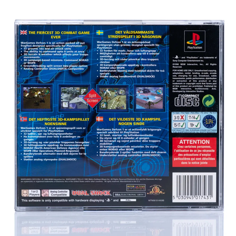 WarGames: Defcon 1 - PS1 spill