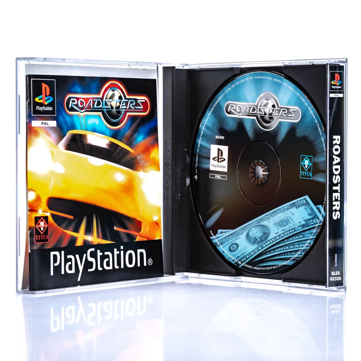 Roadsters - PS1 spill - Retrospillkongen