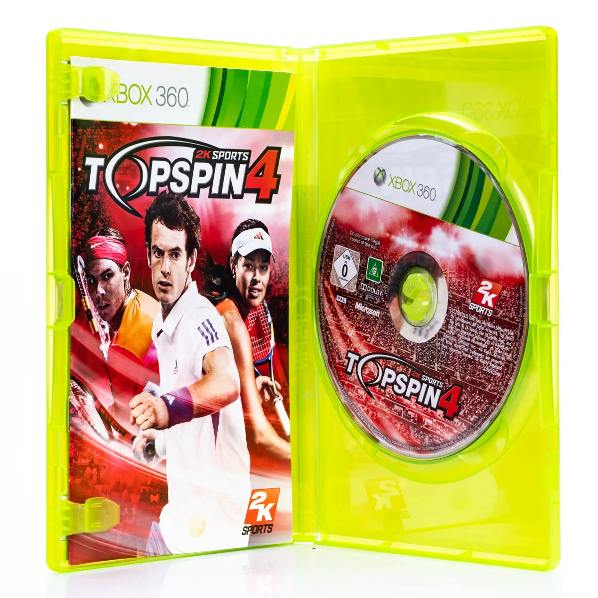 Top Spin 4 - Xbox 360 spill - Retrospillkongen