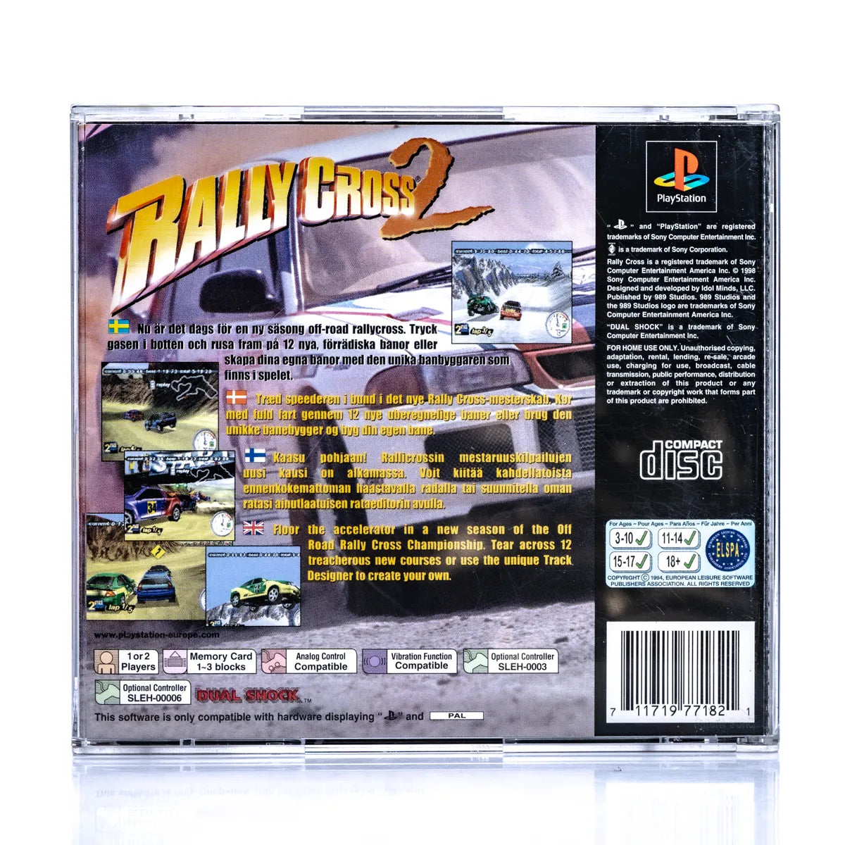 Rally Cross 2 - PS1 spill - Retrospillkongen