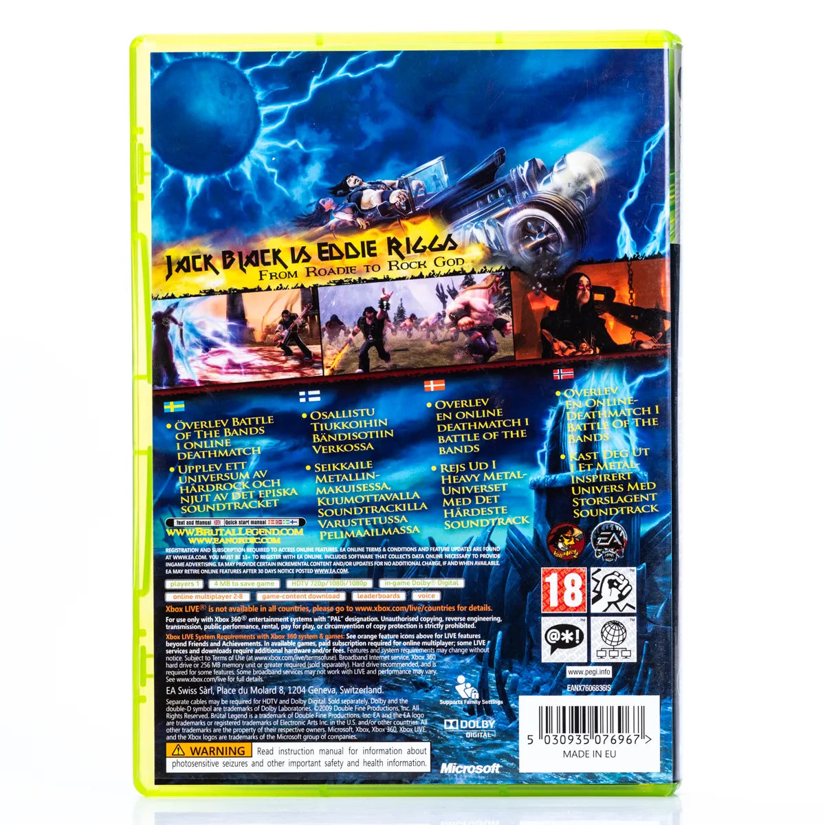 Brütal Legend - Xbox 360 spill - Retrospillkongen