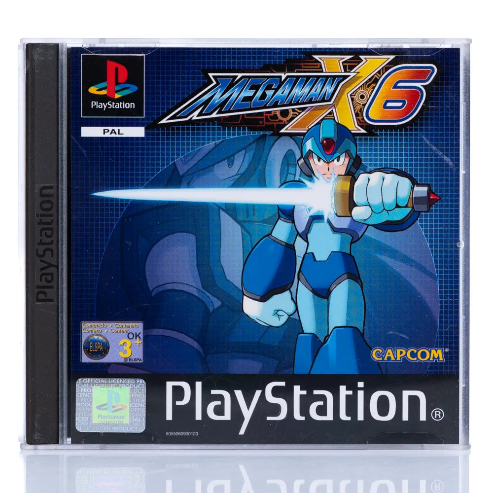 Mega Man X6 - PS1 spill - Retrospillkongen