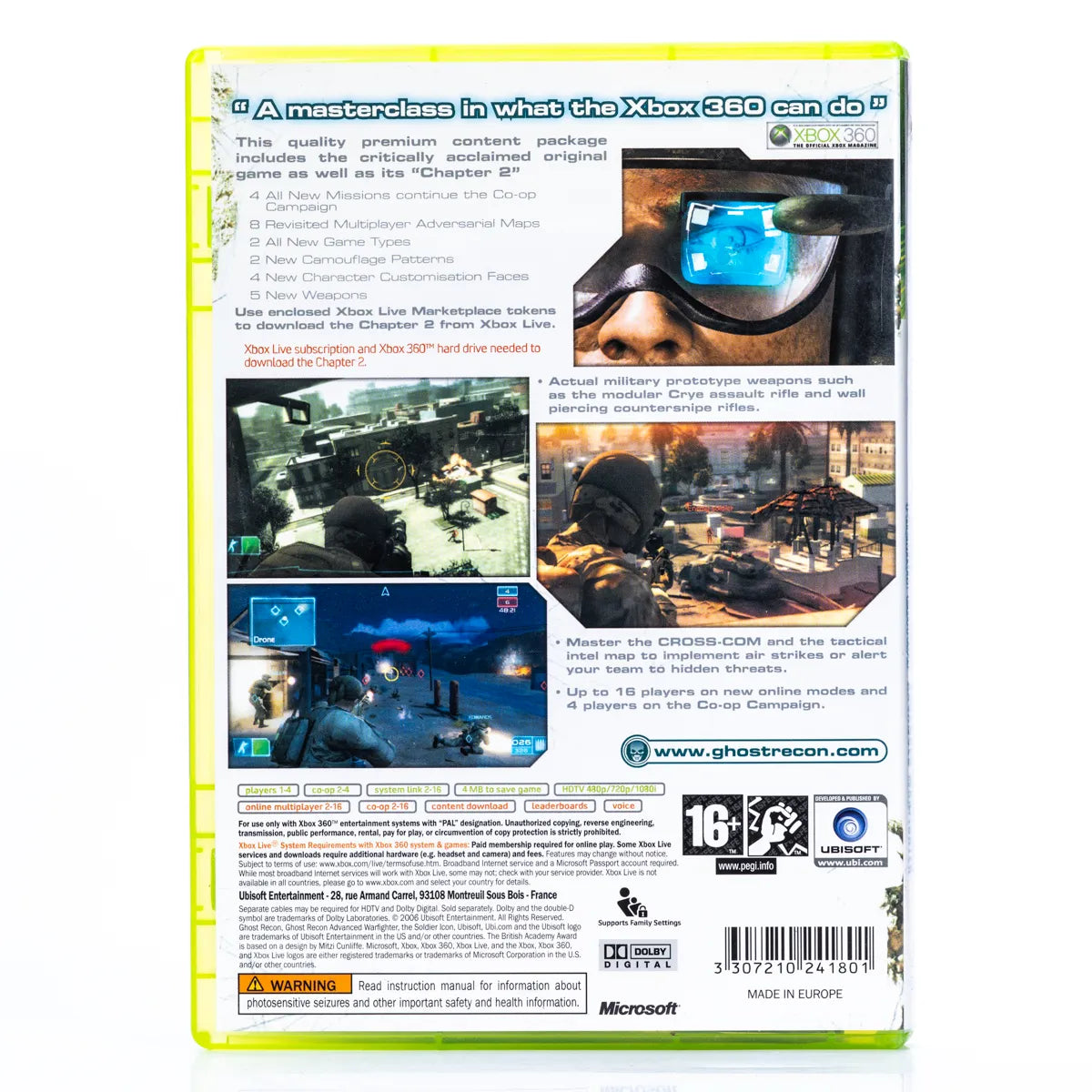 Tom Clancy's Ghost Recon: Advanced Warfighter - Xbox 360 spill - Retrospillkongen