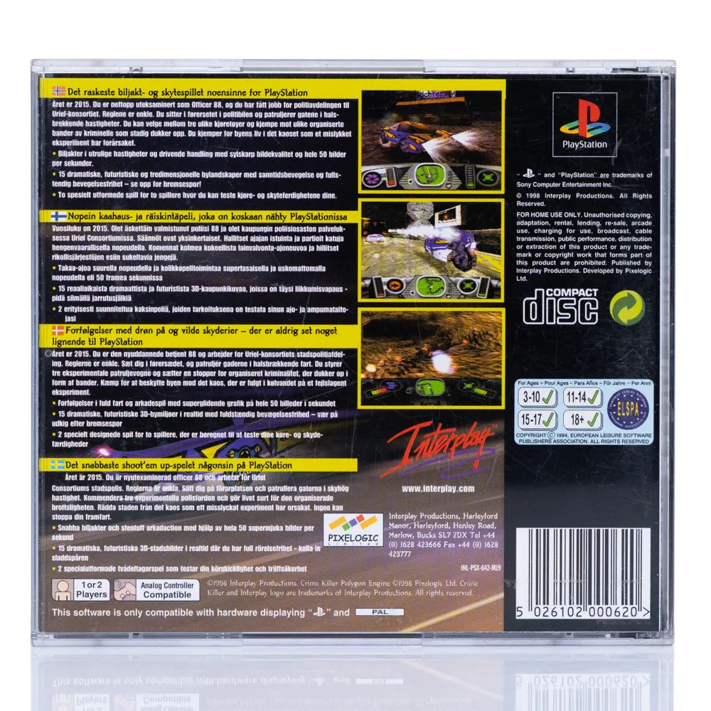 Crime Killer - PS1 spill