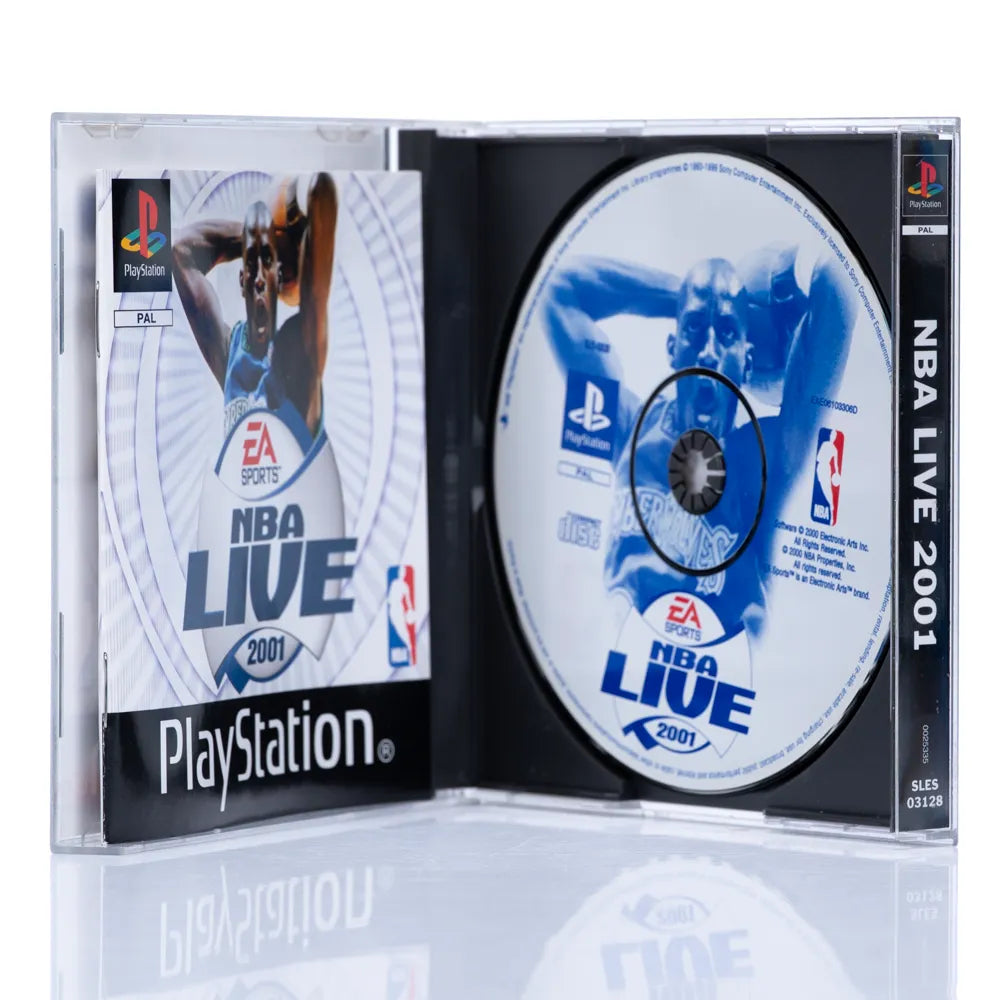 NBA Live 2001 - PS1 spill - Retrospillkongen