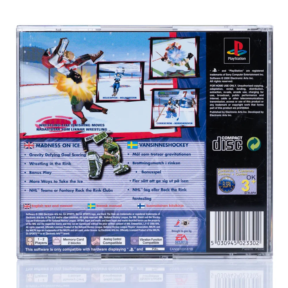 NHL Rock the Rink - PS1 spill