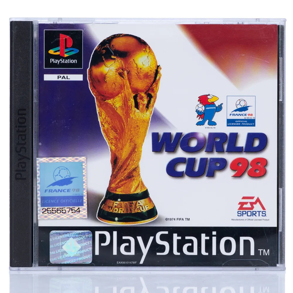 World Cup 98 - PS1 Spill - Retrospillkongen