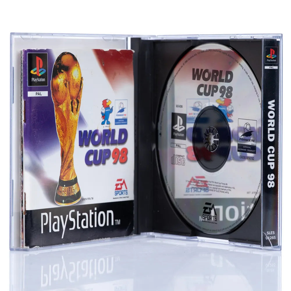 World Cup 98 - PS1 Spill - Retrospillkongen