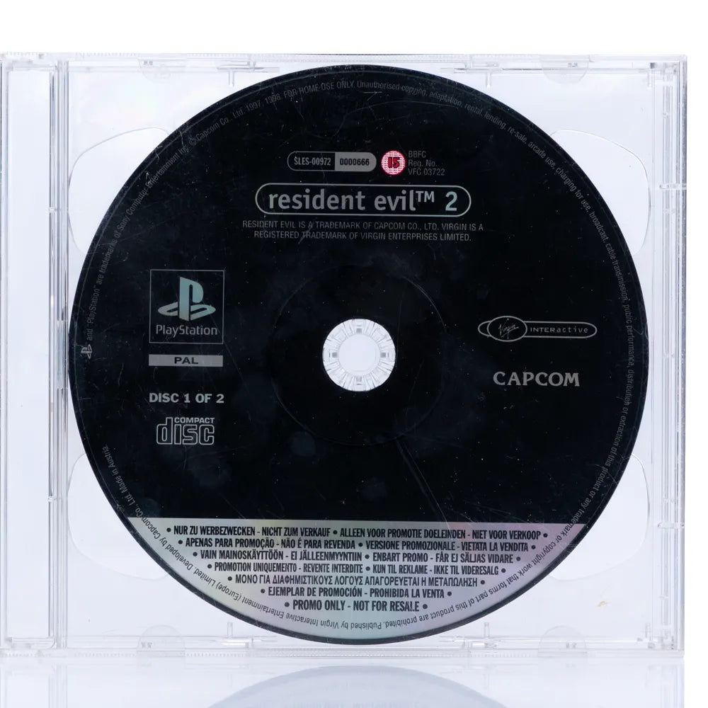 Resident Evil 2 - PS1 spill - Retrospillkongen