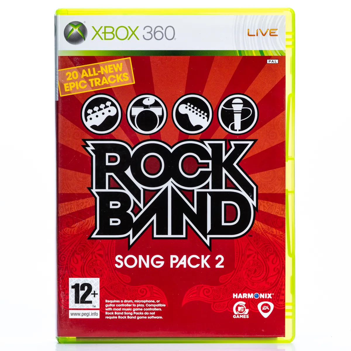 Rock Band Song Pack 2 - Xbox 360 spill - Retrospillkongen