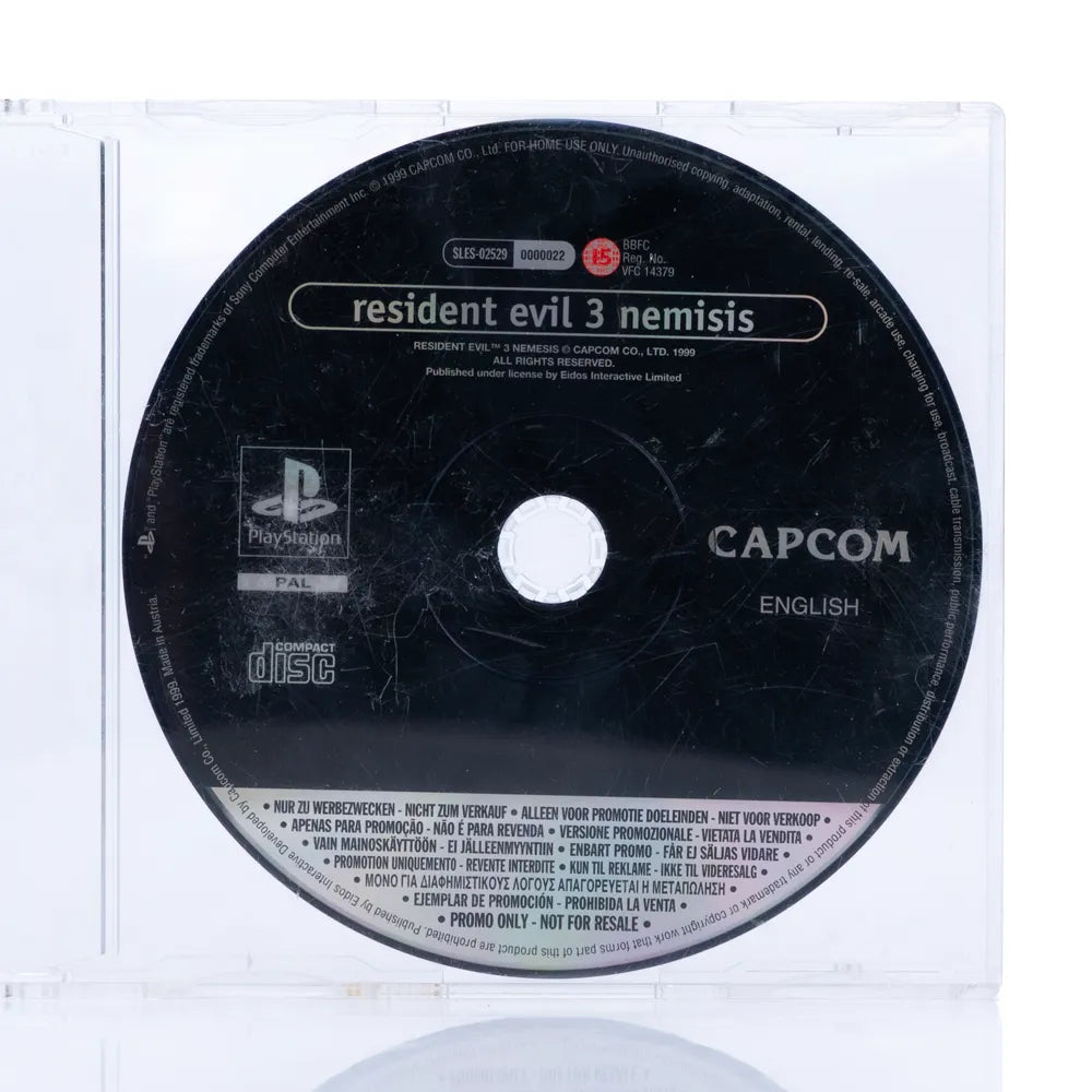 Resident Evil 3: Nemesis - PS1 spill