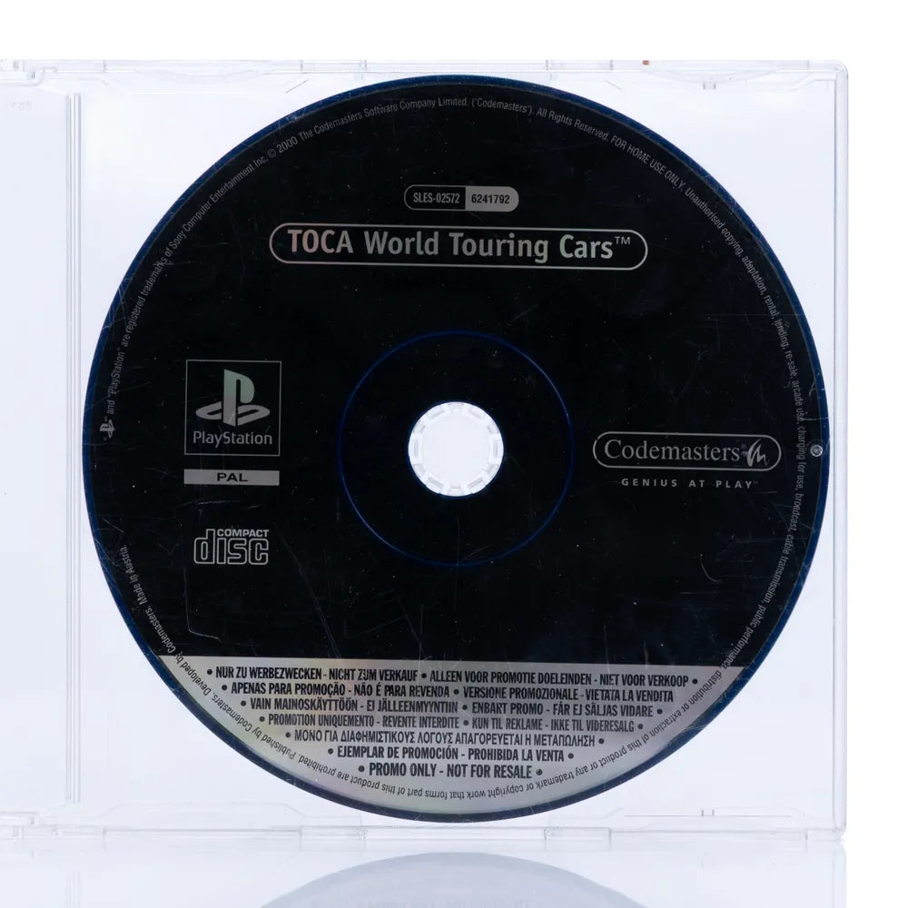 TOCA World Touring Cars - PS1 spill - Retrospillkongen