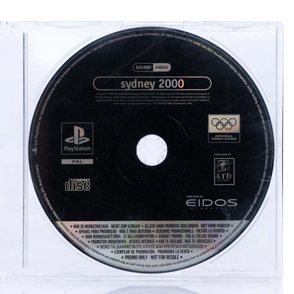 Sydney 2000 - PS1 spill - Retrospillkongen