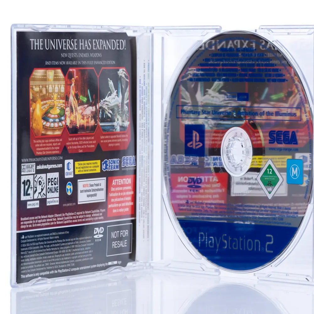 Phantasy Star Universe: Ambition of the Illuminus - PS2 Spill